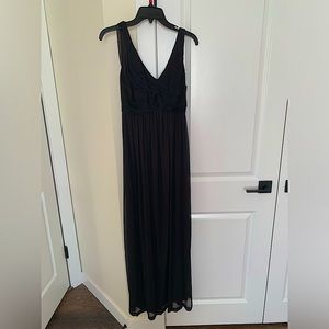 David’s Bridal Bridesmaid Dress - Black Size 0